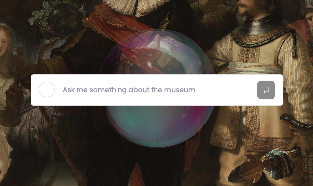 AI chatbot interface